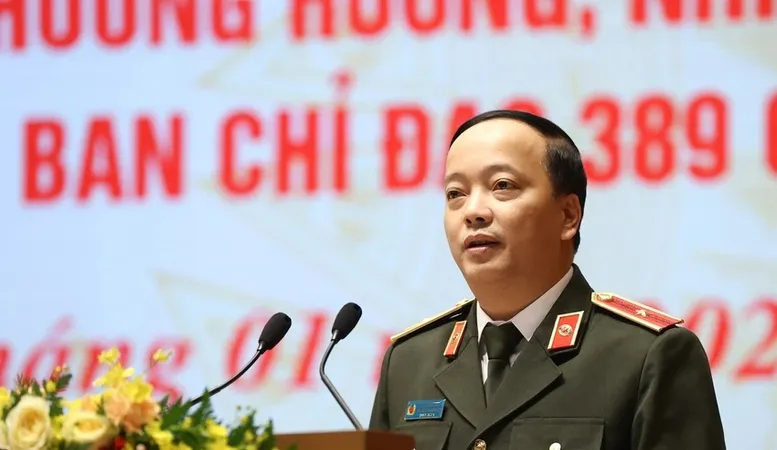 Thiếu tướng Đặng Hồng Đức giữ chức Thứ trưởng Bộ Công an