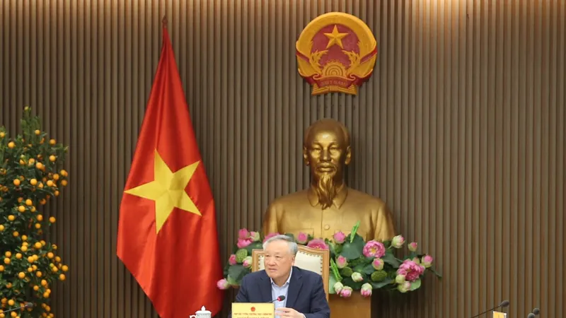 Phó Thủ tướng Thường trực Nguyễn Hòa Bình chủ trì cuộc họp
