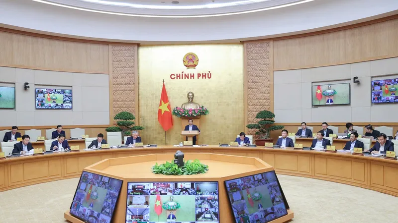 Chính phủ thông qua đề nghị xây dựng Nghị quyết của Quốc hội về Trung tâm tài chính tại Việt Nam