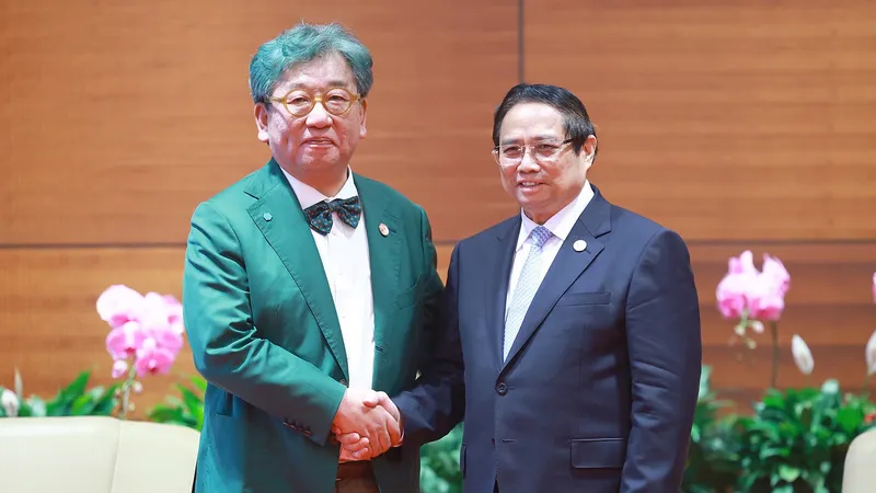 Thủ tướng Phạm Minh Chính tiếp ông Sang-Hyup Kim, Tổng Giám đốc Viện tăng trưởng xanh toàn cầu