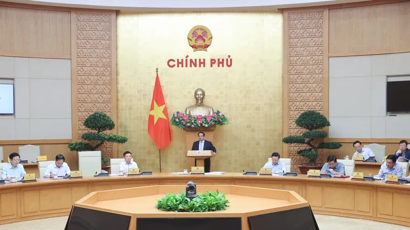 Thủ tướng Phạm Minh Chính chủ trì phiên họp Chính phủ chuyên đề pháp luật lần thứ 2 trong tháng 4, thảo luận nhiều nội dung quan trọng chuẩn bị trình Quốc hội