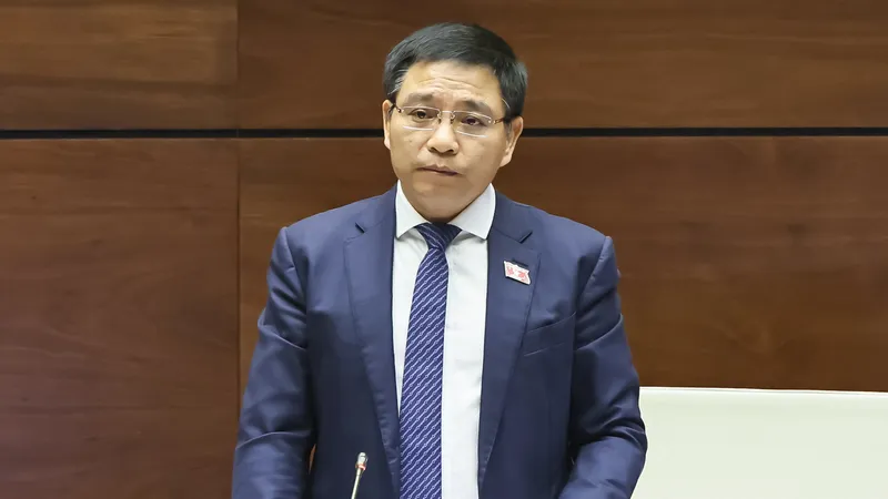Bộ trưởng Bộ Tài chính Nguyễn Văn Thắng. Ảnh: VIẾT CHUNG