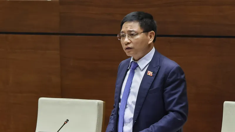 Bộ trưởng Bộ Tài chính Nguyễn Văn Thắng. Ảnh: VIẾT CHUNG