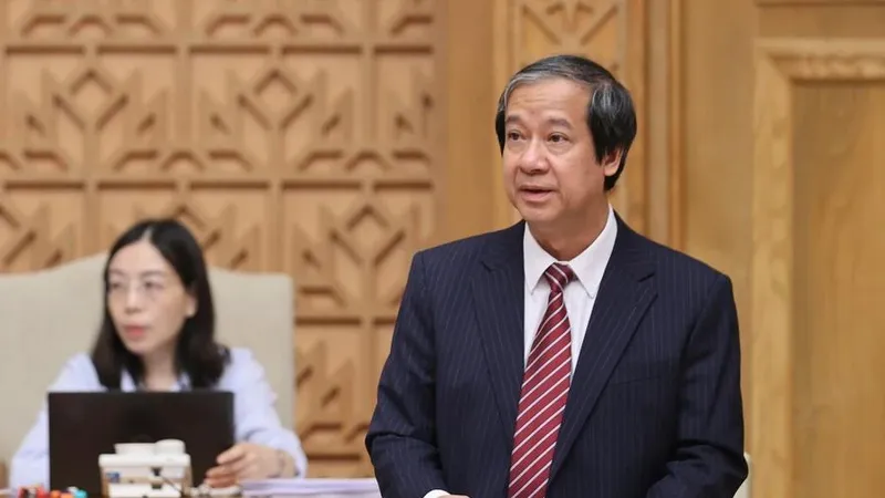 Bộ trưởng Bộ GD-ĐT Nguyễn Kim Sơn