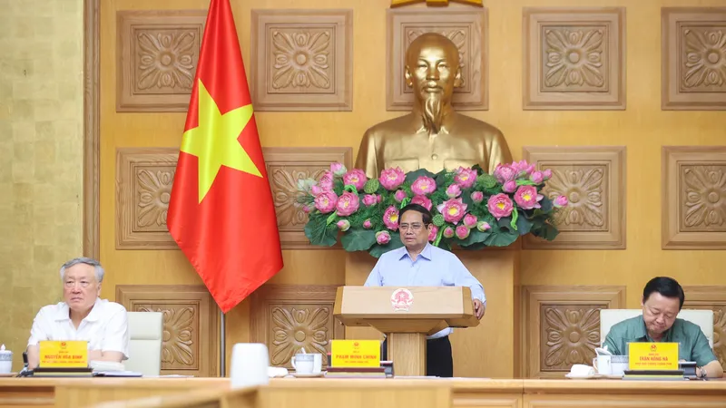 Thủ tướng Phạm Minh Chính yêu cầu các bộ ngành, địa phương tập trung thực hiện các nhiệm vụ trọng tâm để triển khai mô hình chính quyền địa phương 2 cấp từ ngày 1-7-2025
