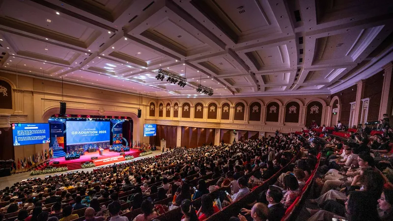 Trường Đại học VinUniversity tổ chức lễ tốt nghiệp khóa 2 (2021-2025) cho gần 150 sinh viên