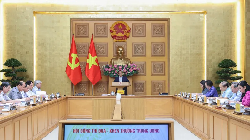 Thủ tướng Phạm Minh Chính chủ trì phiên họp Hội đồng Thi đua – Khen thưởng Trung ương nhiệm kỳ 2021-2026.