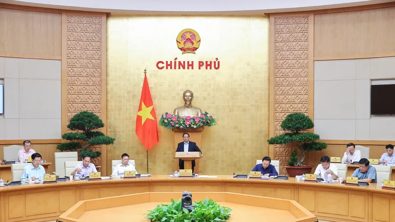 Thủ tướng Phạm Minh Chính chủ trì phiên họp Chính phủ chuyên đề xây dựng pháp luật tháng 9 (phiên thứ hai), sáng 13-9