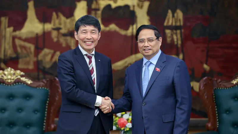 Thủ tướng Phạm Minh Chính tiếp Thống đốc tỉnh Gunma (Nhật Bản)