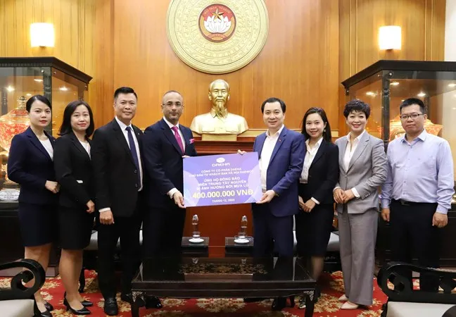 Ủy ban Trung ương MTTQ Việt Nam tiếp nhận ủng hộ dành cho đồng bào vùng thiên tai