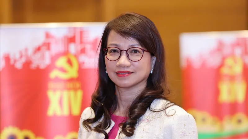 GS-TS Nguyễn Thị Thanh Mai, Giám đốc Đại học Quốc gia TPHCM. Ảnh: QUANG PHÚC