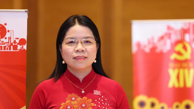 Đồng chí Nguyễn Thị Ngọc Xuân, Phó Trưởng đoàn chuyên trách Đoàn đại biểu Quốc hội TPHCM khóa XV, Đoàn đại biểu Đảng bộ TPHCM. Ảnh: QUANG PHÚC