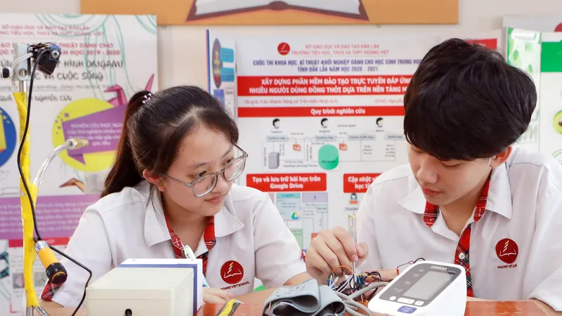 34/34 sở GD-ĐT tham gia cuộc thi nghiên cứu khoa học, kỹ thuật dành cho học sinh trung học