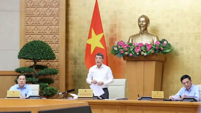 Thủ tướng Lê Minh Hưng chủ trì và phát biểu tại cuộc họp của Thường trực Đảng ủy Chính phủ và Thường trực Chính phủ