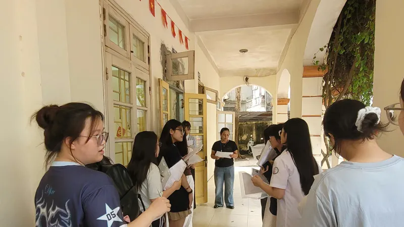 Thí sinh dự thi i tốt nghiệp THPT năm 2026.