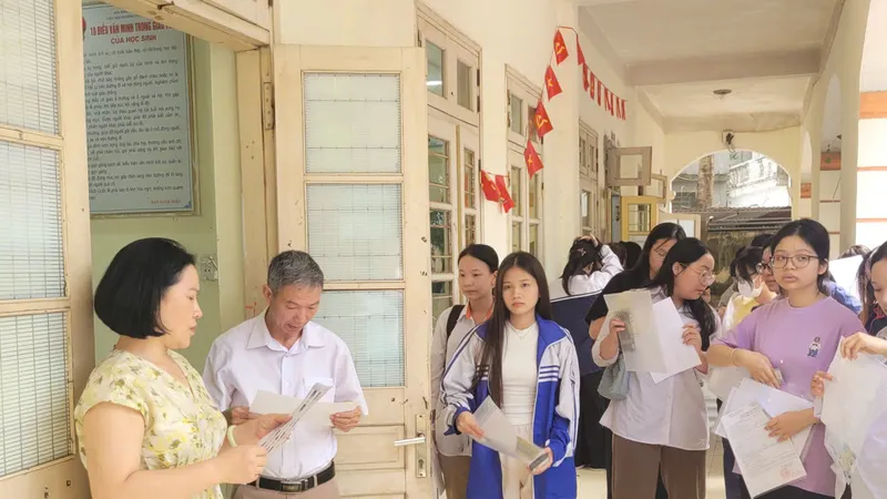 Thí sinh dự thi tốt nghiệp THPT năm 2026. Ảnh: LÂM NGUYÊN