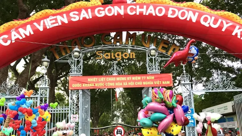 Thảo Cầm Viên Sài Gòn, phường Bến Nghé, quận 1. Ảnh: HH