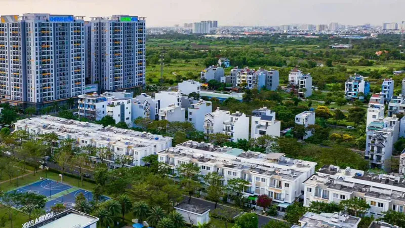 Khu đất tại xã Phong Phú, huyện Bình Chánh, TPHCM. Ảnh: TH