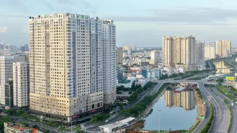 Khu đô thị tại TPHCM. Ảnh: HOÀNG HÙNG