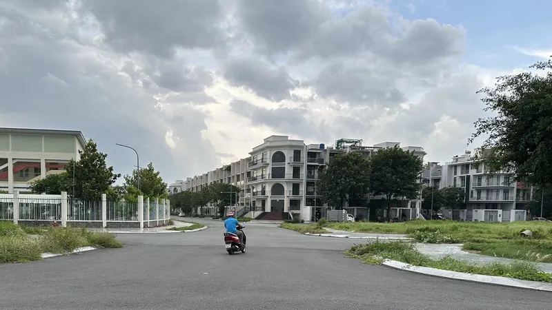 Dự án khu nhà ở Đại Nhân, phường Hiệp Bình, TPHCM được miễn giấy phép xây dựng. Ảnh: THANH HIỀN