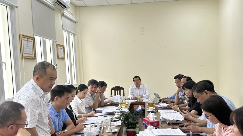 Ngày 3-12, Tổ Công tác 1645 đã có buổi làm việc với các chủ đầu tư dự án nhà ở thương mại trên đại bàn TPHCM. Ảnh: THANH HIỀN