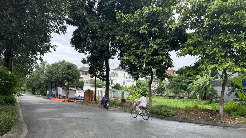 Khu dân cư 13C, xã Bình Hưng, TPHCM. Ảnh: THANH HIỀN