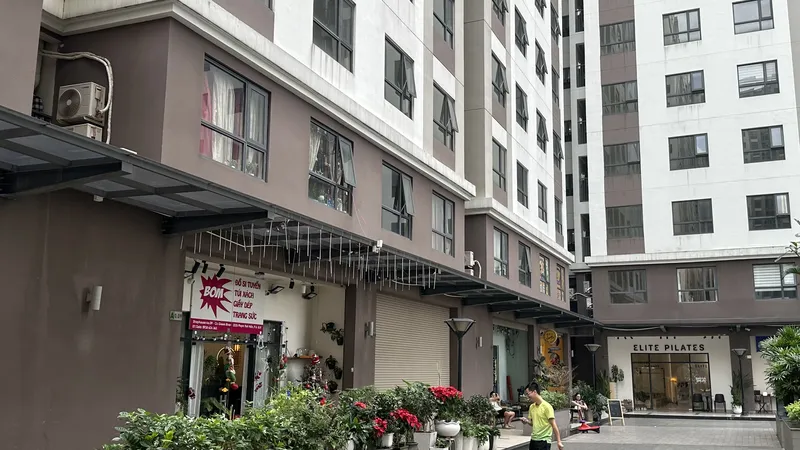 Khu tái định cư , nhà ở xã hội tại Chung cư 2225 Phạm Thế Hiển. Ảnh: THANH HIỀN