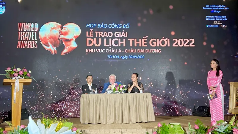 Sắp diễn ra lễ trao giải World Travel Awards 2022 tại TPHCM