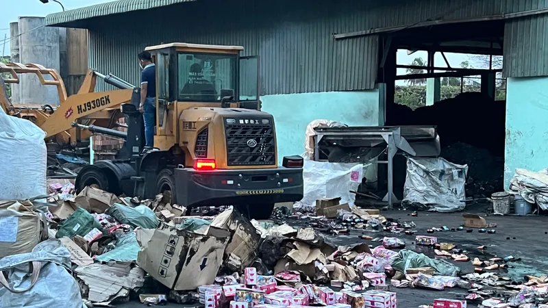 Tiêu hủy lô hàng nhập lậu, giả mạo nhãn hiệu trị giá hơn 10 tỷ đồng