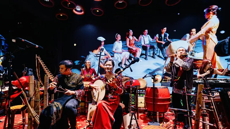 Các nghệ sĩ biểu diễn tại Chào Show