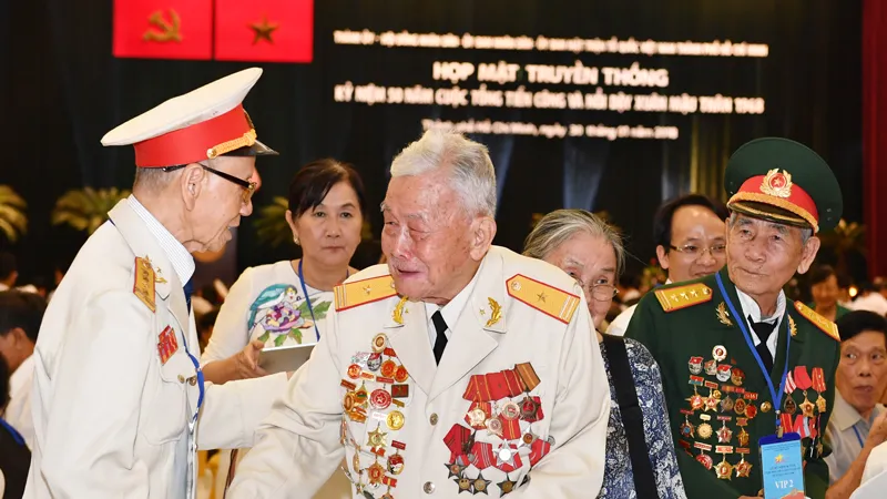 TPHCM họp mặt truyền thống Kỷ niệm 50 năm cuộc Tổng tiến công và nổi dậy Xuân Mậu Thân 1968