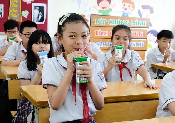 UBND TPHCM đề nghị tiếp tục triển khai chương trình Sữa học đường