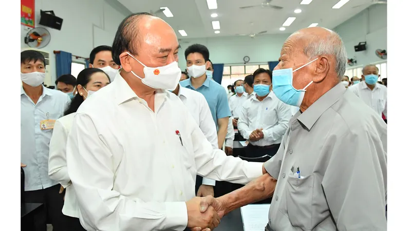 Chủ tịch nước Nguyễn Xuân Phúc sẽ trực tiếp tham gia, xử lý các vấn đề của cử tri, của huyện Hóc Môn và TPHCM