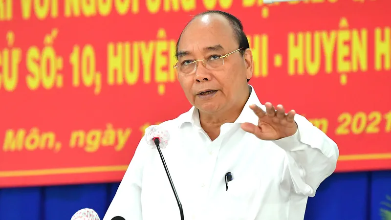 Chủ tịch nước Nguyễn Xuân Phúc: đưa huyện Hóc Môn, Củ Chi trở thành thành phố phía Tây, cực tăng trưởng mới của TPHCM
