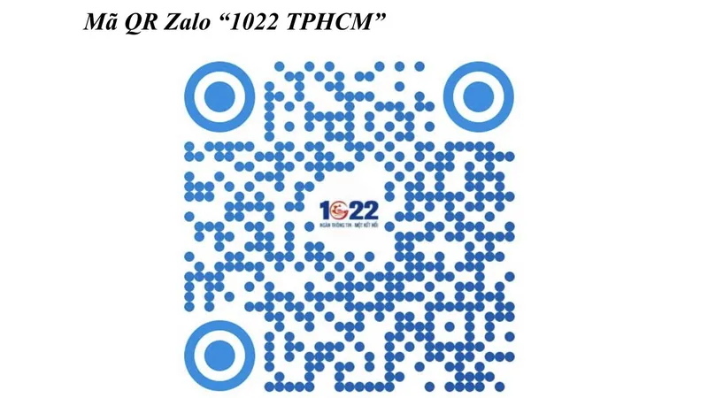 Người dân TPHCM có thể nhắn tin trên Zalo đến 1022 nếu gặp khó khăn cần hỗ trợ