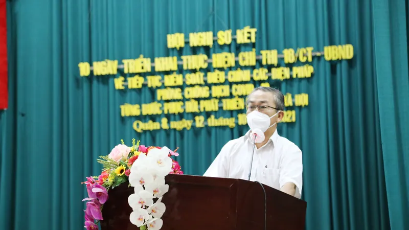 Quận 8 xây dựng phương án mở cửa trở lại 16/16 chợ truyền thống 