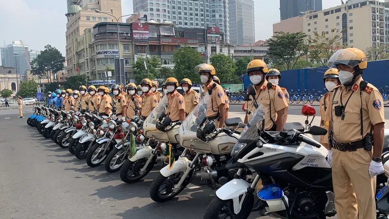 TPHCM: Công an trực chiến 100% quân số trấn áp tội phạm dịp tết