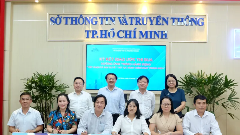 Trong 1 tháng tới, Sở TT-TT TPHCM không để trễ hạn bất kỳ hồ sơ hành chính nào 