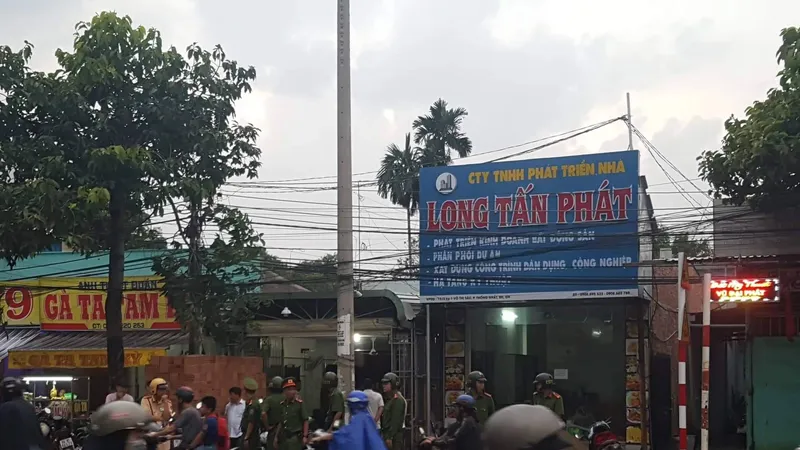 Khám nhà chủ doanh nghiệp gọi Giang “36” vây xe công an