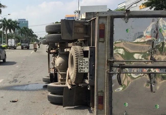 Hiện trường vụ tai nạn