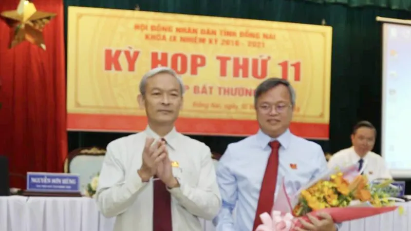 Ông Cao Tiến Dũng được bầu giữ chức Chủ tịch UBND tỉnh Đồng Nai
