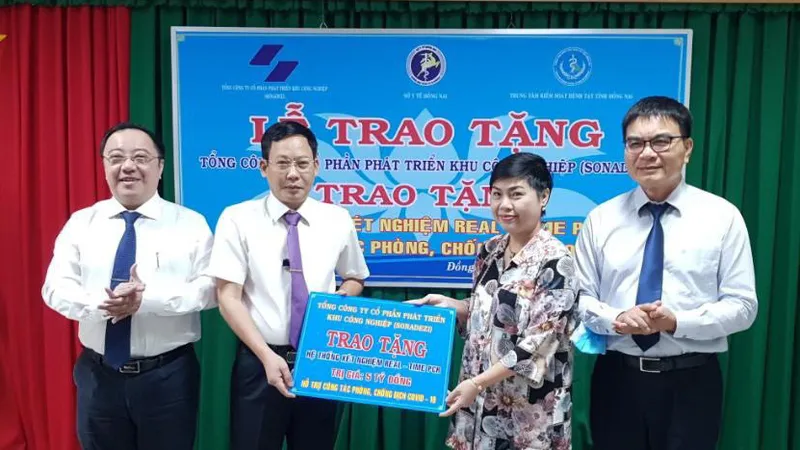 Đồng Nai tiếp nhận hệ thống xét nghiệm virus SARS-CoV-2 hiện đại