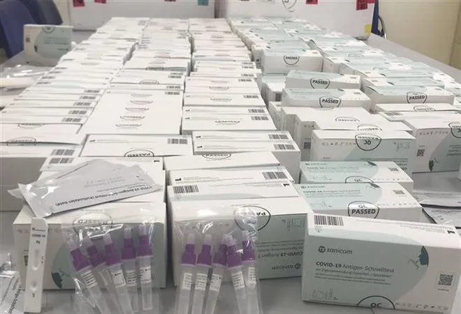 Bình Phước: Xử nghiêm hành vi đầu cơ, tăng giá mặt hàng kit test Covid-19