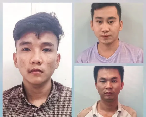 4 đối tượng tại cơ quan công an