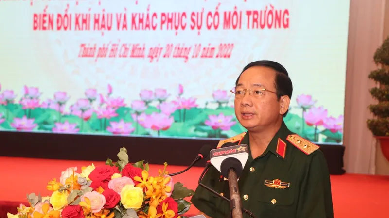 Hội thảo Khoa học “Quân đội với nhiệm vụ bảo vệ môi trường, chủ động ứng phó với biến đổi khí hậu và khắc phục sự cố môi trường”
