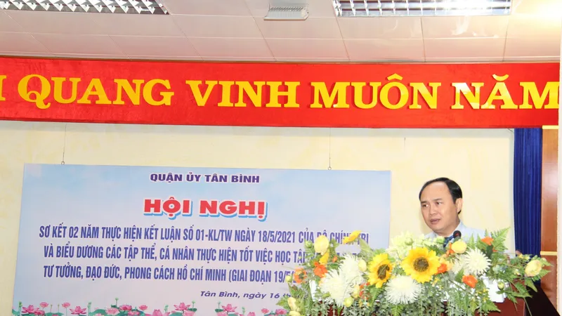 Quận Tân Bình tuyên dương các điển hình học tập và làm theo Bác Hồ