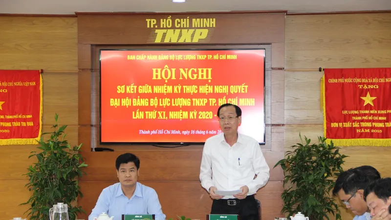 Đồng chí Lê Thanh Liêm phát biểu chỉ đạo hội nghị