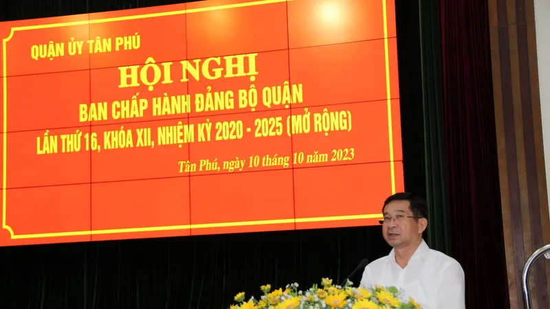 Đồng chí Dương Ngọc Hải phát biểu chỉ đạo hội nghị.