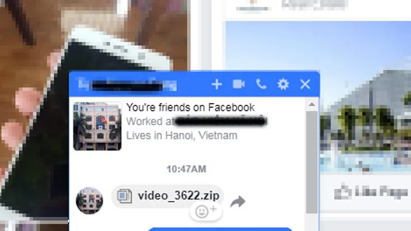 Cảnh báo mã độc đào tiền ảo lây lan qua Facebook Messenger