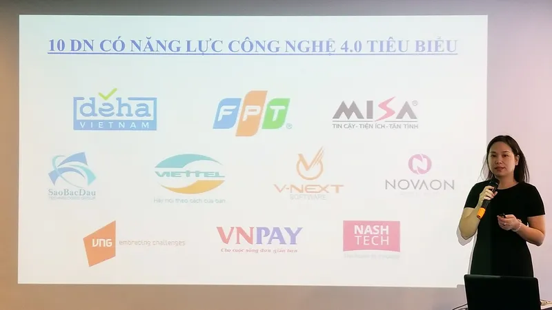 Công bố 10 doanh nghiệp Việt Nam có năng lực công nghệ 4.0 tiêu biểu